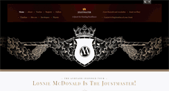 Desktop Screenshot of joustmaster.com